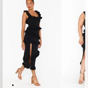 How me your mumu black dress